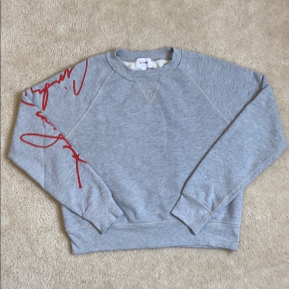 RE/DONE Tops - NWOTs RE/DONE Fitted Grey Sweatshirt  Sz: Small